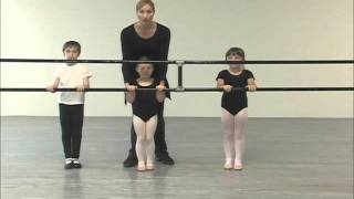 Beginning Ballet Taught By Inna Stabrova a Graduate From State Vaganova Ballet Academy [upl. by Enayd]