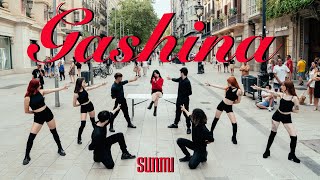 KPOP IN PUBLIC SUNMI 선미  GASHINA 가시나  Dance Cover by EST CREW from Barcelona [upl. by Aubarta]