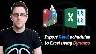 Export multiple Revit schedules to Excel using Dynamo [upl. by Lenz707]