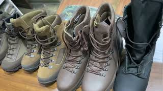 Military Boots 100 Original  Ambiri fashion House Army boots in Nepal Trekking boot in Kathmandu [upl. by Harli136]