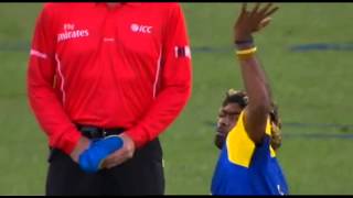 Lasith Malinga Bowling Highlights [upl. by Ahsinyar422]