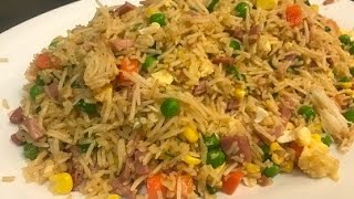 How To Make Chinese Fried Rice [upl. by Aillimac629]