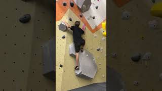 Volume Climb bouldering climbing climbinggym rockclimbing climber climb pullups strong [upl. by Radford233]