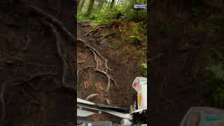 Wait for it Snotty hillclimb on the Rockstar 300 enduro 2stroke rockstar husqvarna [upl. by Hughie]