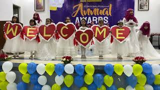 Barasti Barish  Wahi Khuda Hai  Hamd  DareArqam School Faisal Town Annual Function2024 [upl. by Normak]