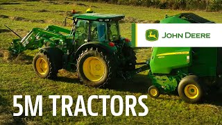 Redefined 5M Tractors  John Deere [upl. by Kalb35]