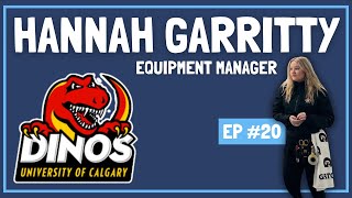 HANNAH GARRITTY  Becoming a Hockey Equipment Manager [upl. by Tsyhtema]