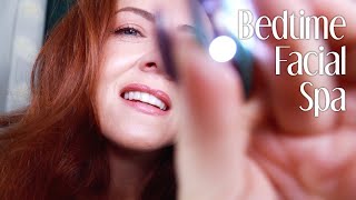 ASMR Bedtime Steam Facial 🌟 Stress amp Anxiety Relief [upl. by Nnylak123]