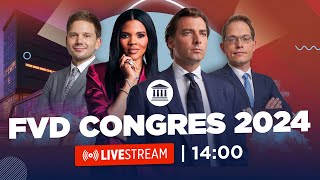 LIVE Het FVDCongres in de RAI Amsterdam Met Thierry Baudet en Candace Owens [upl. by Carisa]