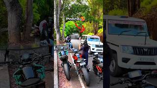 Police 🚓 Reaction shorts trending viralvideo shortsfeed ktm dukerc390 bikereaction ytshorts [upl. by Odranreb]