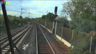 Führerstandsmitfahrt auf der RE 70 Riedbahn von Frankfurt am Main nach Mannheim HD [upl. by Yael573]