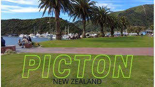 Picton New Zealand  Walking Tour [upl. by Spiro477]