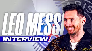 THE EXCLUSIVE INTERVIEW WITH LEO MESSI 🎙️ [upl. by Namwob]