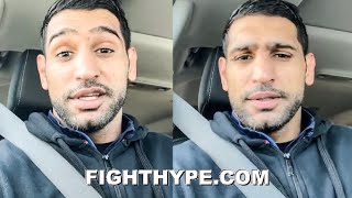 AMIR KHAN “NO DAYS OFF” KELL BROOK TRAINING ON CHRISTMAS SENDS “SLAP IN YOUR FACE” MESSAGE [upl. by Camala]