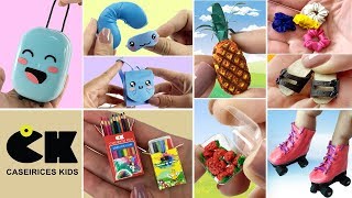 60 DIY Miniaturas feitos no canal para Barbie  Retrospectiva [upl. by Hilaire]