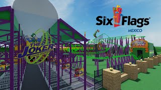 THE JOKER Tutorial Six Flags México Theme Park Tycoon 2  ROBLOX [upl. by Aniehs864]