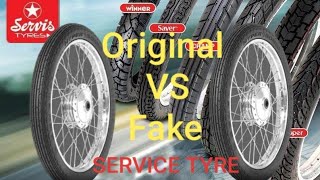 Service Tyre  Difference Between duplicate And Original  in UrduHindi [upl. by Tedric]