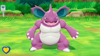 HOW TO GET Nidoking in Pokémon Lets Go Pikachu amp Eevee [upl. by Atenahs]