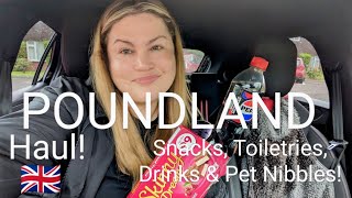 Poundland Haul uk haul budget [upl. by Esikram887]