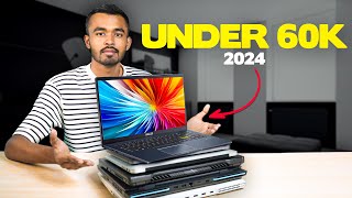 Best Laptops Under 60000 in 2024 For Gaming Students  Top 5 Best Laptop Under 60000 2024 India [upl. by Brunhild]