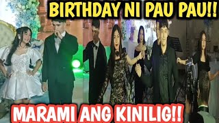 LOVE TEAM NG KALINGAP DAMING PASABOG SA BIRTHDAY NI PAU PAU VAL SANTOS MATUBANG KALINGAP partner [upl. by Neelon]