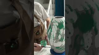 How to Glaze Pottery with Oxides and Stains [upl. by Harak395]