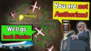 Presidential TFR  Landing DENIED TO PRIVATE FLIGHTS at Phoenix [upl. by Neil]