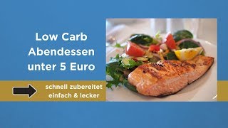 Abendessen zum Abnehmen  Für nur 4 Euro Fitness Kochschule [upl. by Hynes975]