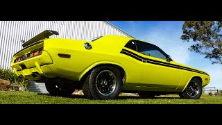 STUNNING 71 HOT 440 BIG BLOCK Dodge Challenger [upl. by Renaldo]