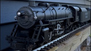 Aristocraft pacific G Scale Soundtraxx blunami [upl. by Henka23]