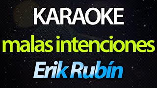 ⭐ Malas Intenciones Estoy Pensando en Ti  Erik Rubín RBD Karaoke Version Cover [upl. by Hinson]