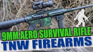 Gun Review TNW Firearms 9mm Aero Survival Rifle [upl. by Saihttam616]