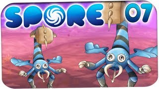 Spore Gameplay  Lets Play  07  EIN RAUMSCHIFF  WUZZUP [upl. by Septima]