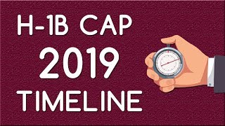 VisaPros H1B Visa 2019 Timeline for Successful H1B Filing [upl. by Malamud]