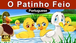 O Patinho Feio  The Ugly Duckling in Portuguese  Portuguese Fairy Tales [upl. by Anaihk]