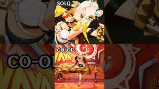 Xilonen vs All Geo Characters  Solo vs CoOp Burst genshinimpact shorts [upl. by Malvin]