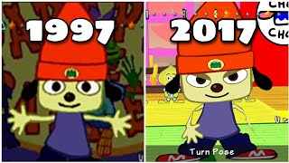 All PaRappa the Rapper Games 19972017 [upl. by Valenza]