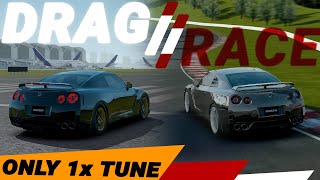 One Tune for Racetrack amp Drag race NISSAN GTR R35 07  Assoluto Racing [upl. by Orlena]