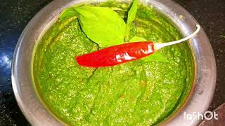 soppina chatneyಸೊಪ್ಪಿನ ಚಟ್ನಿheatlthy easy chutney receipe [upl. by Ahsilaf636]