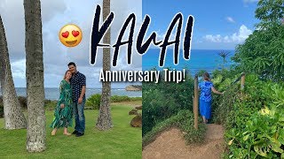 SPENDING A WEEK IN KAUAI HAWAII FOR OUR ANNIVERSARY  TOP THINGS TO DO IN KAUAI [upl. by Harriett]