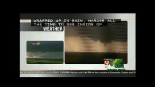 5312013 El Reno Tornado Coverage KWTV Pt1 [upl. by Nalek]