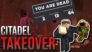 SOLO CITADEL TAKEOVER  Halloween Update  Apocalypse Rising 2 ROBLOX [upl. by Nimajneb559]