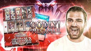 YuGiOh Legendary Collection Duel Academy Years  GOLDEN GOD CARDS MegaMail [upl. by Fridlund108]