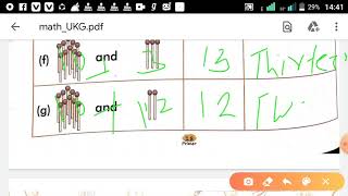 Math UKG lesson 4 part 1 [upl. by Feld145]