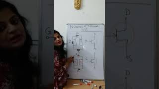 Junction Field Effect Transistor  Construction of N Channel and P Channel JFET shorts [upl. by Madelena]