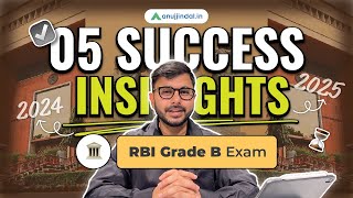 RBI Grade B 2025 Preparation  Learnings from Previous RBI Mains Exams  RBI Grade B Classes 2025 [upl. by Yanffit]