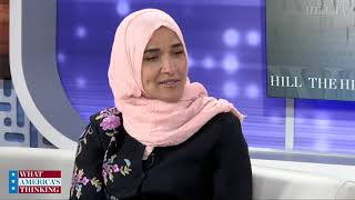 Pollster Dalia Mogahed says appeal of women candidates to woman voters is overestimated [upl. by Krystle911]