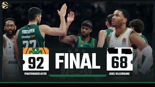 Panathinaikos  Villeurbanne 9268  Euroleague R6 Highlights  30102024 [upl. by Nywles107]