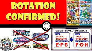 Pokemon TCG Rotation Officially Announced HUGE Pokémon TCG News [upl. by Eraste]