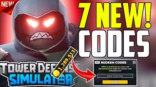 ⚠️UPDATE⚠️️ TOWER DEFENSE SIMULATOR ROBLOX CODES 2024  TOWER DEFENSE CODES 2024  TDS [upl. by Znarf871]